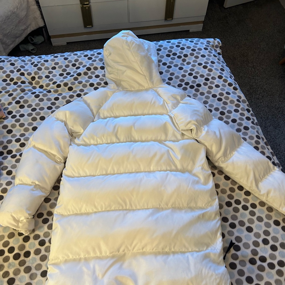 Fabletics White Puffer Jacket - image 4